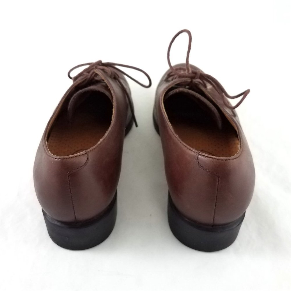 Ariat Leather Basketweave Oxfords Dress Shoes - Picture 5 of 8